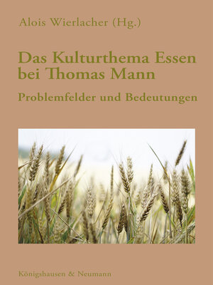 cover image of Das Kulturthema Essen bei Thomas Mann